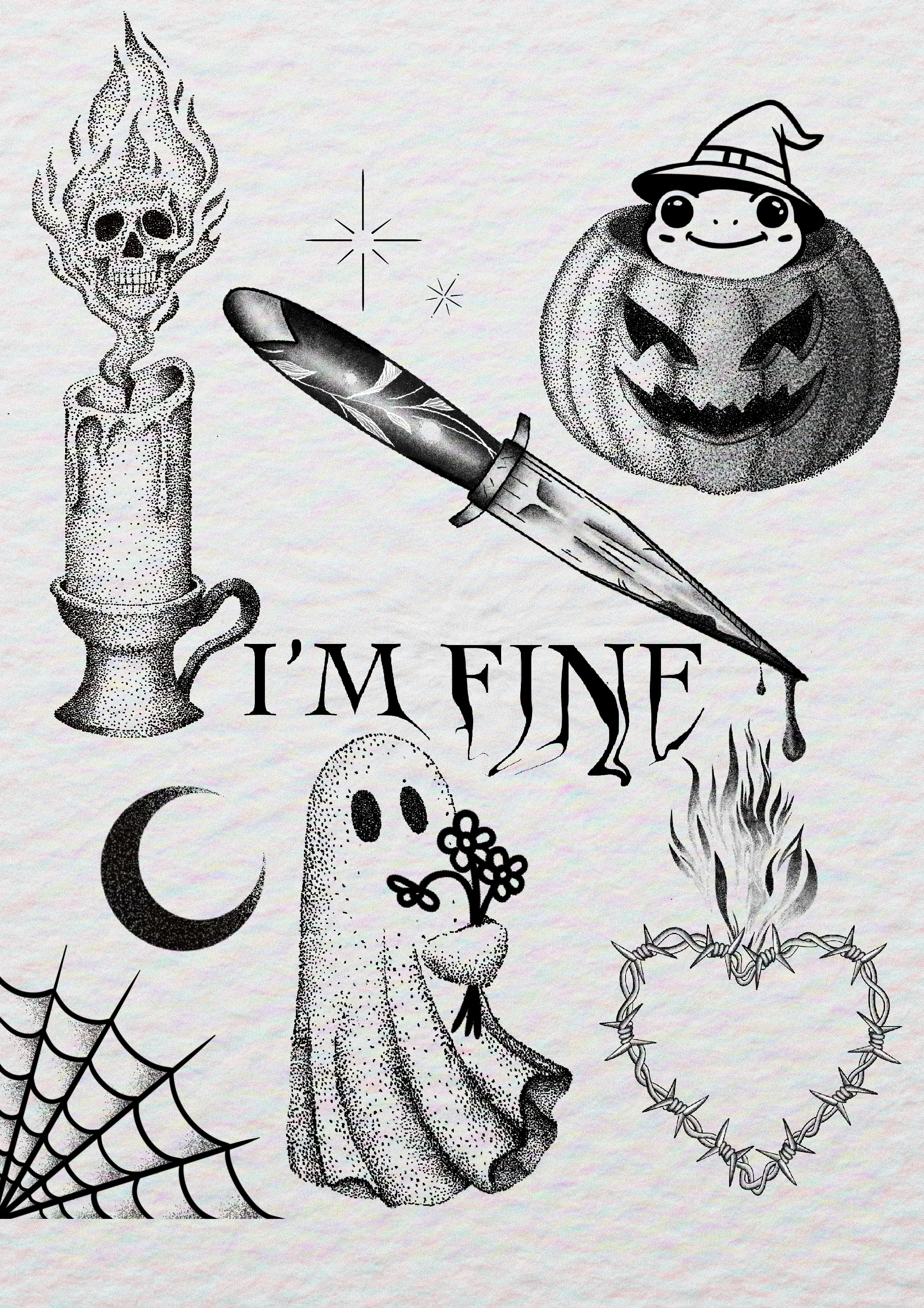 Flash tattoo disponible – motif artistique Babinks Tattoo Bordeaux