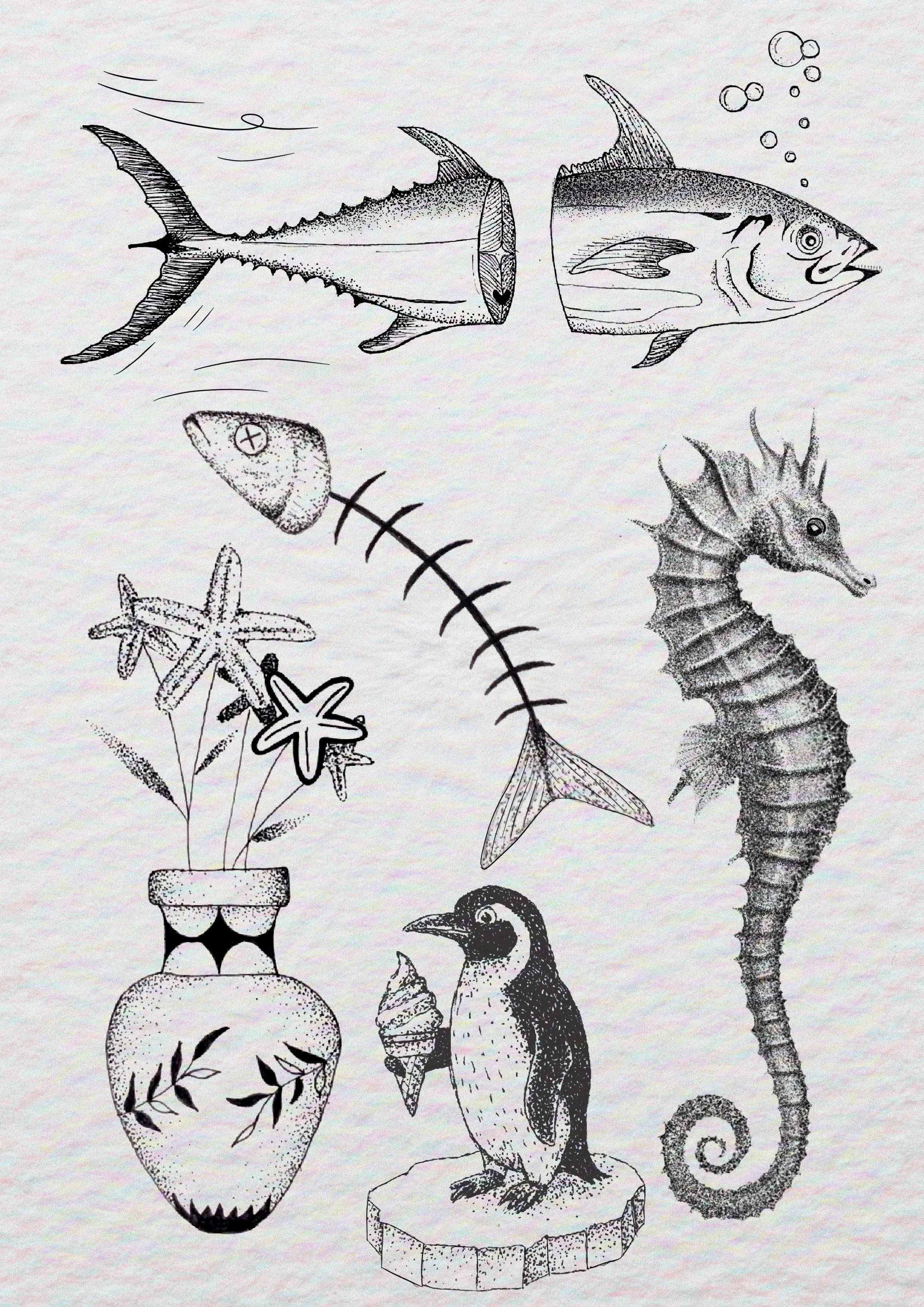 Flash tattoo disponible – illustration Babinks Tattoo Gironde